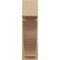 Ekena Millwork 8-in W x 22-in D x 26-in H Funston Block Rough Cedar Woodgrain TimberThane Outlooker, Primed Tan OUTUR080X22X26FST44RCPR - alternate 4